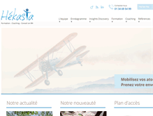 Tablet Screenshot of hekasia.com